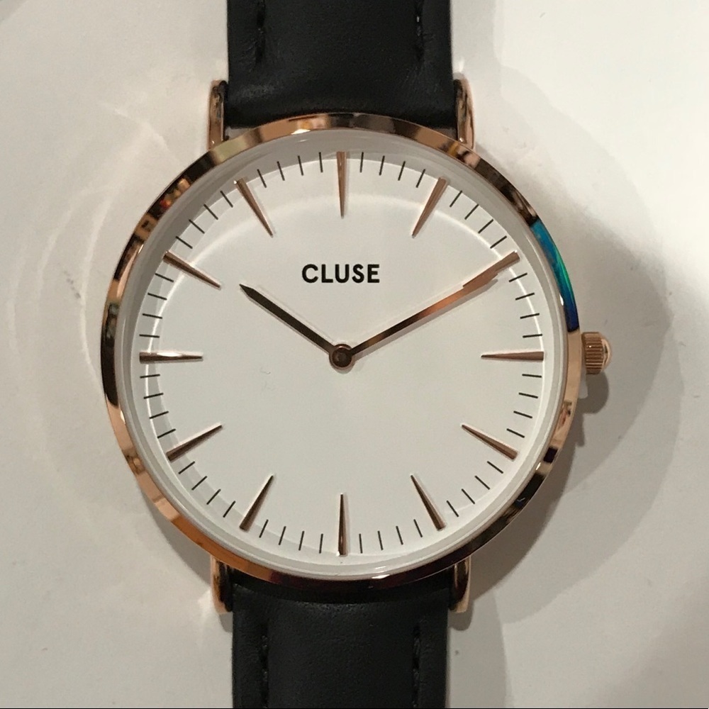 💥NWT💥 Cluse Rose Gold Le Boheme Watch Black Band